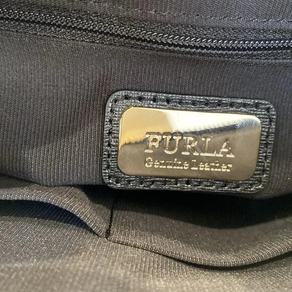 Auth FURLA Ariana 930331 Black Leather - Handbag - Picture 7 of 10